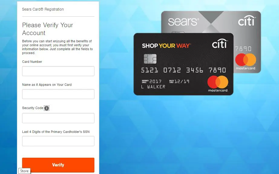 activate sears card