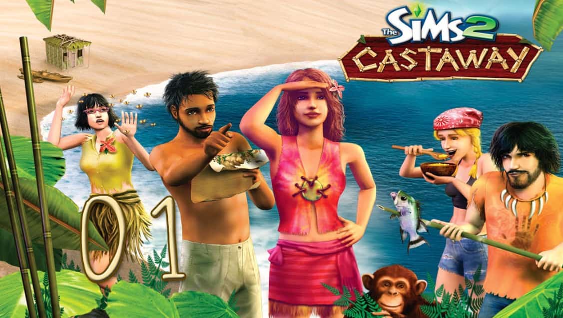 The Sims 2 Castaway USA PSP ISO Highly Compressed 300MB Download
